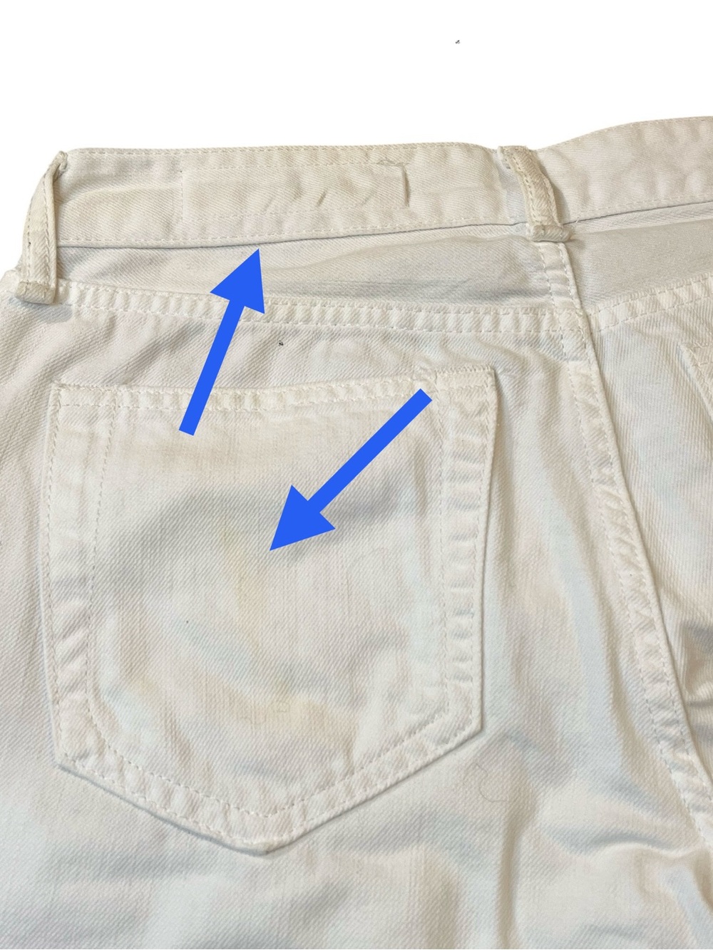 Rag & Bone New York Piper, Low-Rise Straight Leg, What/Tan Wash, Size 25 - Picture 13 of 16